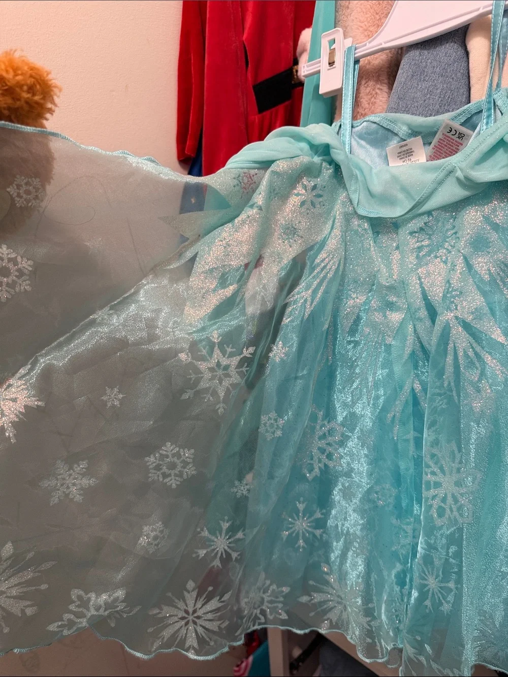 Disney Ice Princess Costume Dress - Light Aqua Blue